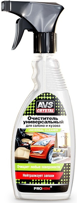 Очиститель универсальный для салона и кузова (триггер) AVS AVK-651 (500 мл)
