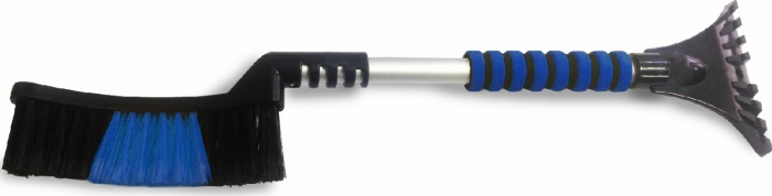 Щётка-скребок AVS WB-6321 (63 cм, мягкая ручка, распушенная щетина)