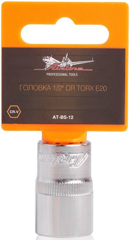 Головка 1/2" DR TORX E20 AIRLINE AT-BS-12