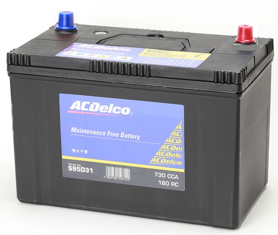 Батарея аккумуляторная AC Delco S95D31R (12В, 90А/ч)