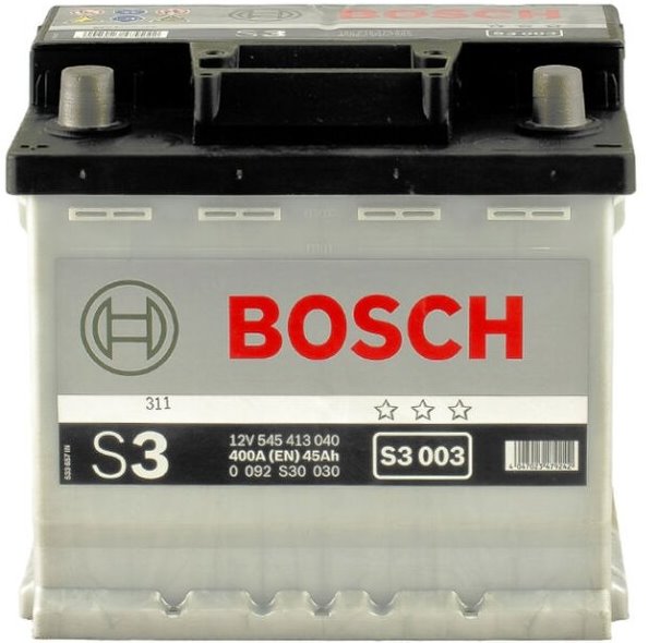 Аккумуляторная батарея Bosch S3 0 092 S30 030 (12В, 45А/ч)