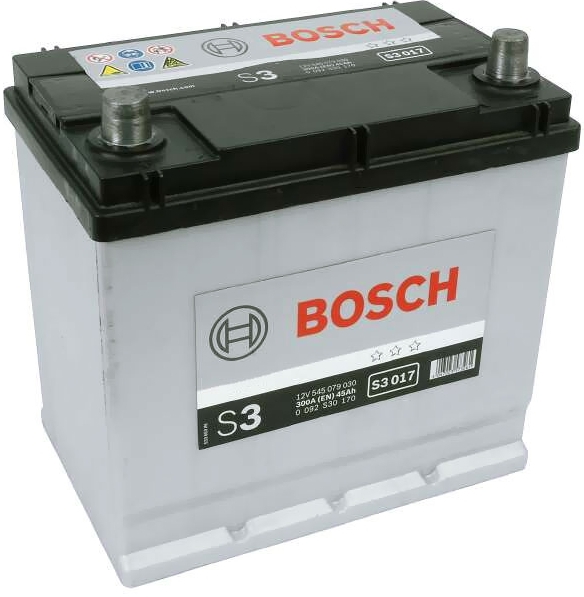 Аккумуляторная батарея Bosch S3 0 092 S30 170 (12В, 45А/ч)