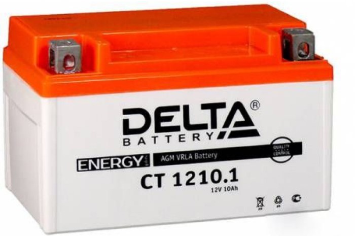 Аккумулятор DELTA Battery AGM YTZ10S CT 1210.1 (12В, 10А/ч)