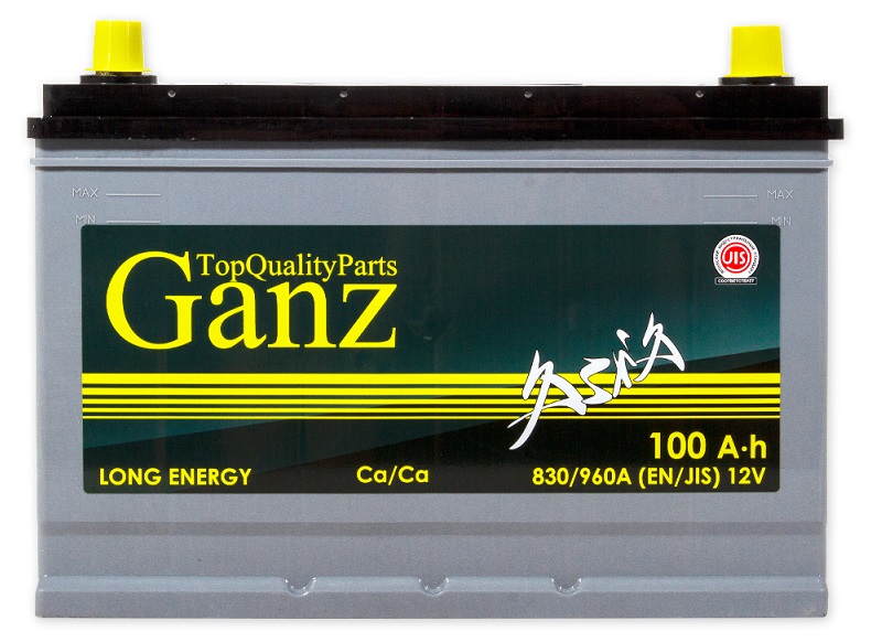 Аккумуляторная батарея GANZ GAA1000 Asia (12В, 100А/ч)