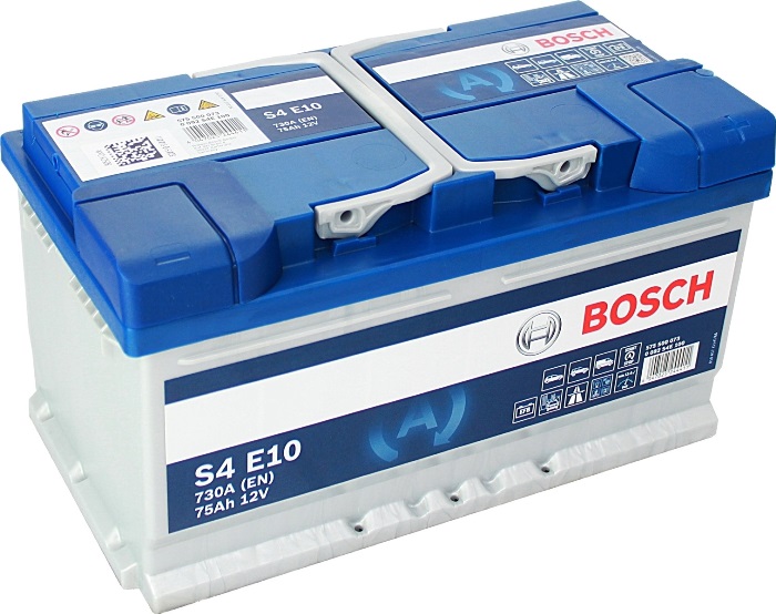 Аккумуляторная батарея Bosch 0 092 S4E 100 (12В, 75А/ч)