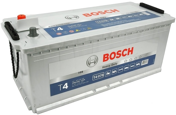Аккумуляторная батарея Bosch T4 0 092 T40 780 (12В, 170А/ч)