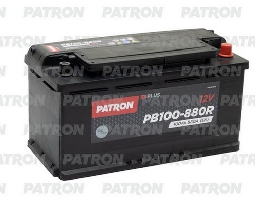 Аккумуляторная батарея PATRON PLUS PB100-880R (12В, 100А/ч)
