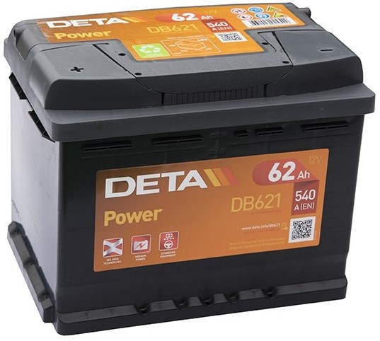 Аккумуляторная батарея DETA POWER DB621 (12В, 62А/ч)