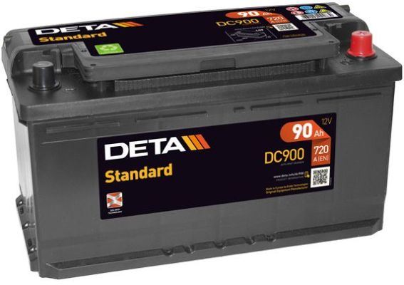 Аккумуляторная батарея DETA STANDARD DC900 (12В, 90А/ч)