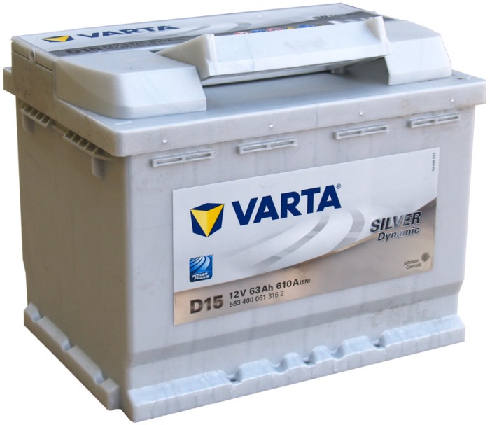 Аккумуляторная батарея VARTA Silver Dynamic 563 400 061 316 2 (12В, 63А/ч)