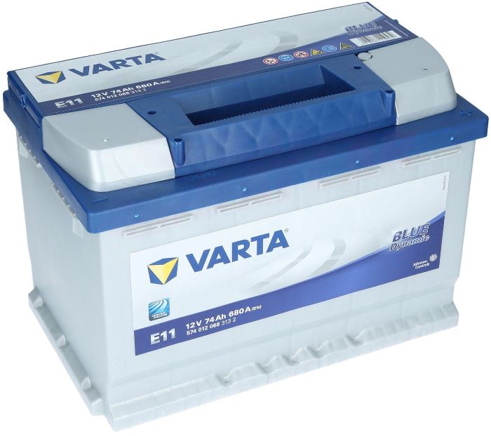 Аккумуляторная батарея VARTA Blue Dynamic 574 012 068 313 2 (12В, 74А/ч)