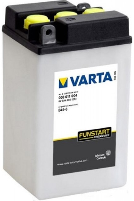 Аккумуляторная батарея VARTA Funstart FreshPack 008 011 004 (6В, 8А/ч)