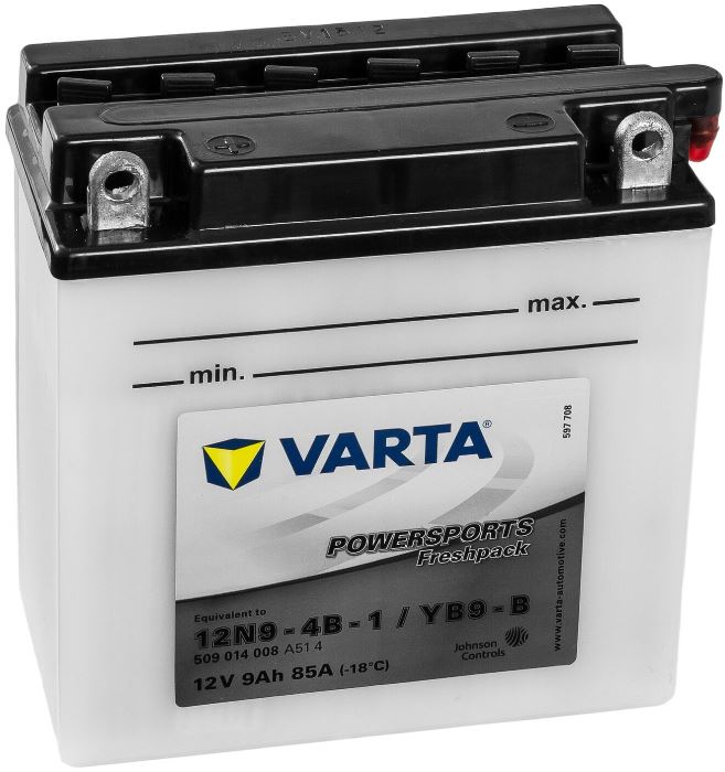 Аккумуляторная батарея VARTA Funstart FreshPack 509 014 008 A51 4 (12В, 9А/ч)