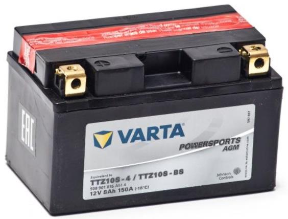 Аккумуляторная батарея VARTA Funstart AGM 508 901 015 A51 4 (12В, 8А/ч)