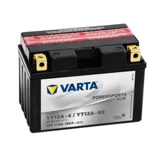 Аккумуляторная батарея VARTA Funstart AGM 511 901 014 A51 4 (12В, 11А/ч)