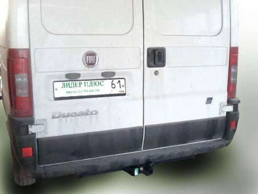 Фаркоп Лидер-Плюс для Fiat Ducato 244 (СЕВЕРСТАЛЬ) 2007-2020