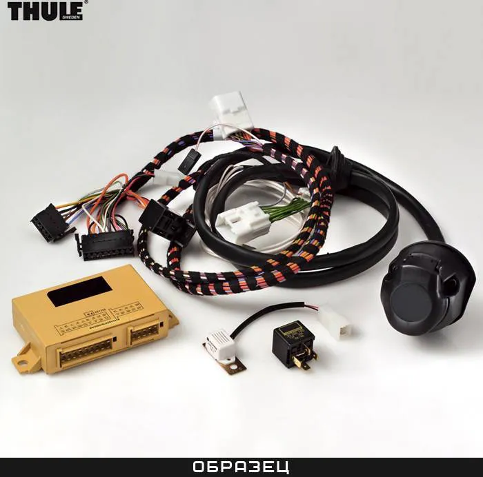 Штатная электрика фаркопа Brink (Thule) (полный комплект) 7-полюсная для Toyota Land Cruiser Prado 150 J150/155 2009-2020
