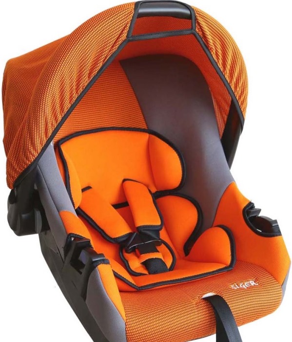 Детское автомобильное кресло SIGER Эгида, оранжевый
