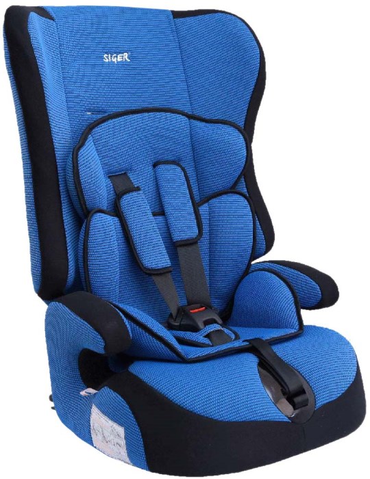 Детское автомобильное кресло SIGER Трансформер Прайм, синий