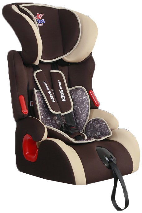 Автомобильное кресло Kids Planet Calipso, цвет коричневый капучино