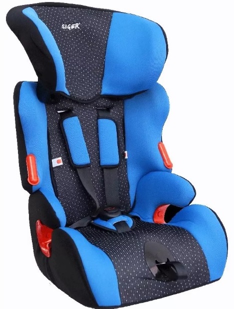 Детское автомобильное кресло SIGER Космо, синий