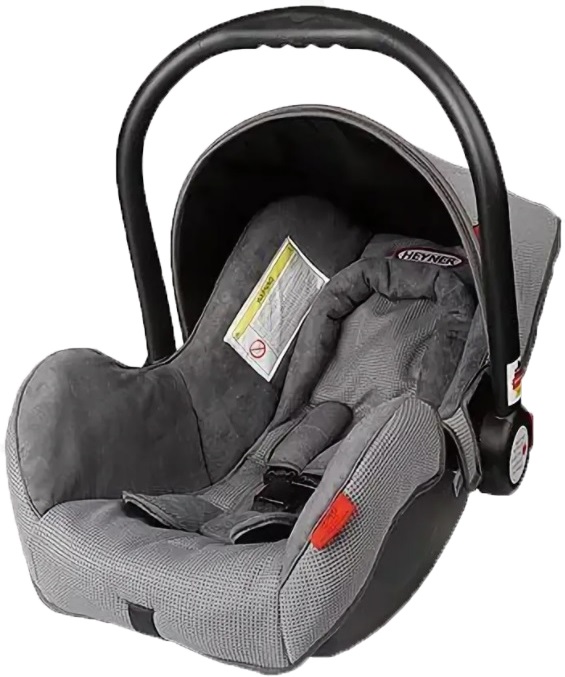 Сиденье детское автомобильное Heyner Baby Super Protect ERGO, серый