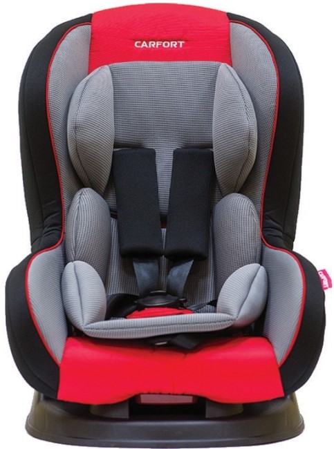 Кресло автомобильное детское Carfort KID 01, красный