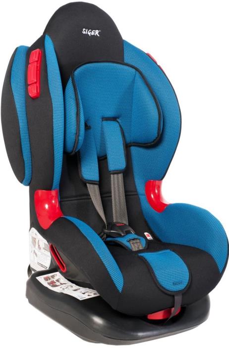 Детское автомобильное кресло SIGER Кокон ISOFIX, синий