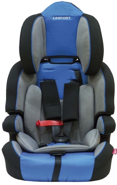 Кресло детское автомобильное Carfort Kid 03, синее