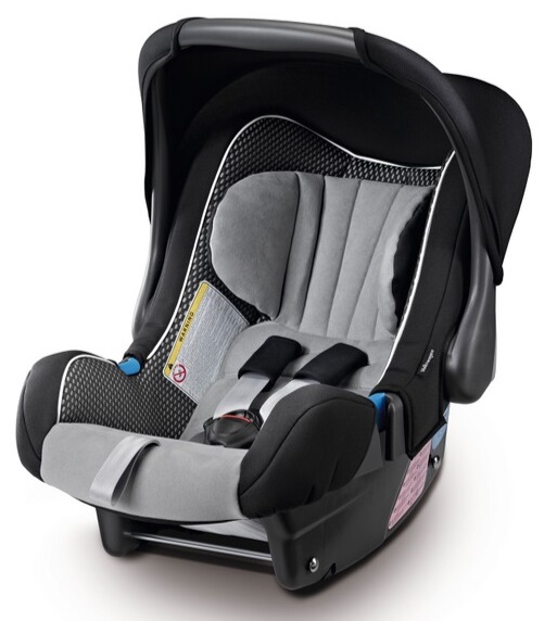 Детское автокресло Volkswagen Baby Seat G0 Plus, ISOFIX, черно-серый