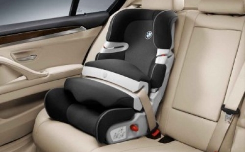 Сидение детское BMW Junior Seat I-II 82 22 2 162 871 черный с креплением Isofix