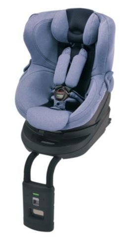 Кресло детское автомобильное Kurutto 4i, Isofix, синее