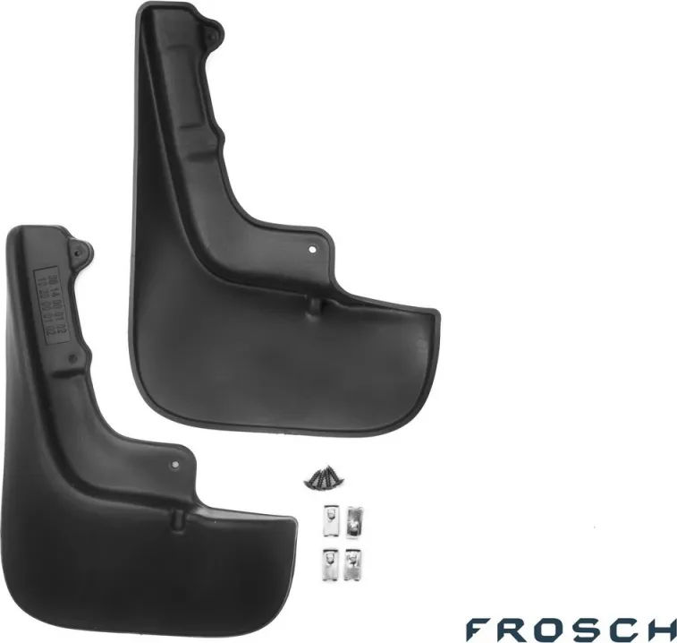 Брызговики Frosch Стандарт передняя пара для Citroen Jumper 2007-2020 (для авто с расширителем арок)