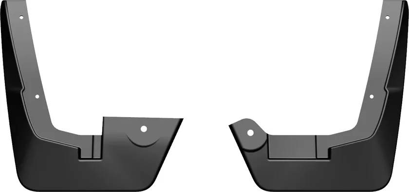 Брызговики Rezkon резиновые передняя пара для Lada Largus Cross 2012-2020