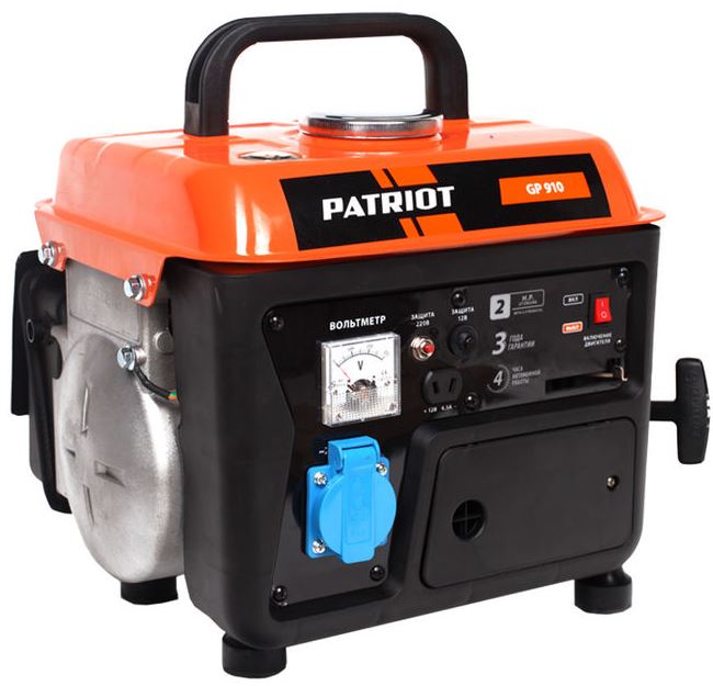 Бензиновый генератор PATRIOT GP 910 474101519