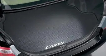 Коврик текстильный Тойота Мотор (оригинал) для багажника Toyota Camry VI 2006-2011 Черный