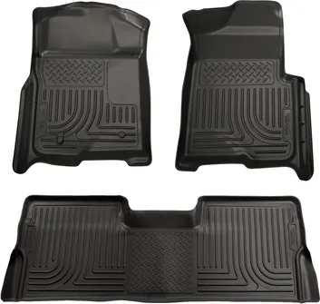 Коврики Husky Liners WeatherBeater для салона Honda Pilot (Европа) II рестайлинг 2011-2015 Черные