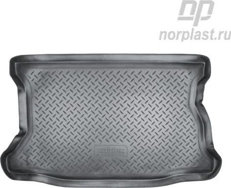 Коврик Норпласт для багажника Honda Fit 2001-2008 Серый
