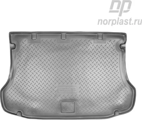 Коврик Норпласт для багажника Kia Sorento I 2002-2008 Серый