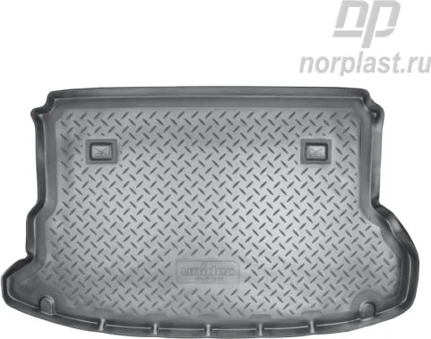 Коврик Норпласт для багажника Hyundai Tucson 2004-2009 Серый
