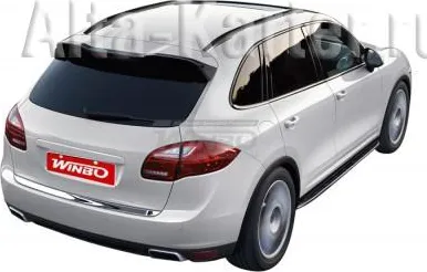 Рейлинги продольные Winbo OE Style для Porsche Cayenne II 2010-2020 СЕРЕБРИСТЫЕ