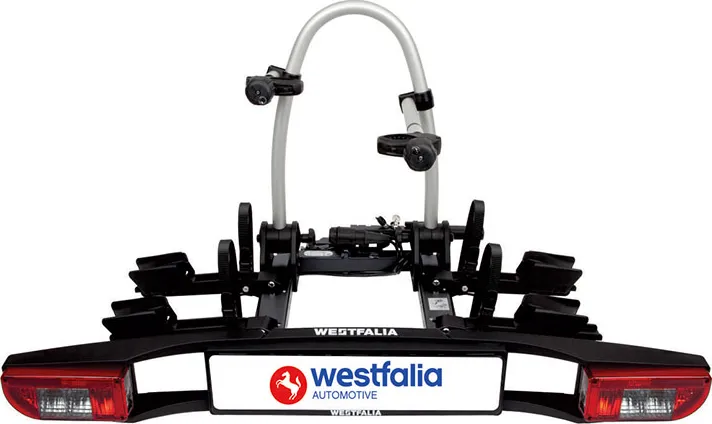 Велоплатформа Westfalia BC 60 на фаркоп для перевозки 2-х тяжелых велосипедов