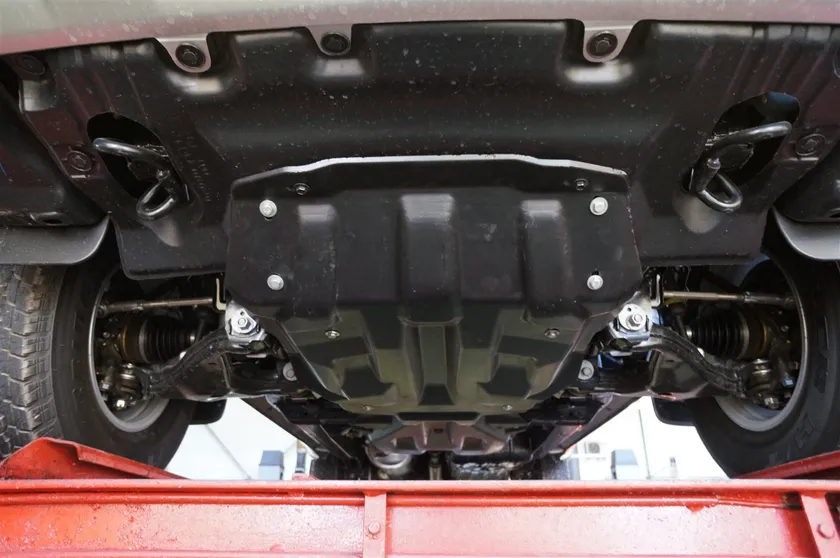 Защита композитная АВС-Дизайн для картера, КПП, РК и радиатора Toyota Hilux VII 4x4 2012-2015