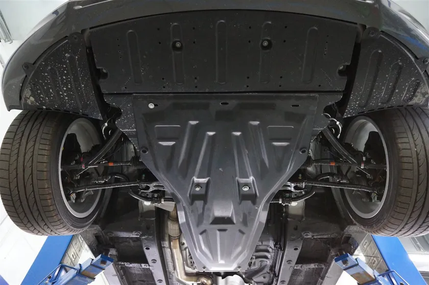 Защита композитная АВС-Дизайн для картера и КПП Hyundai Genesis Coupe I рестайлинг 2012-2014