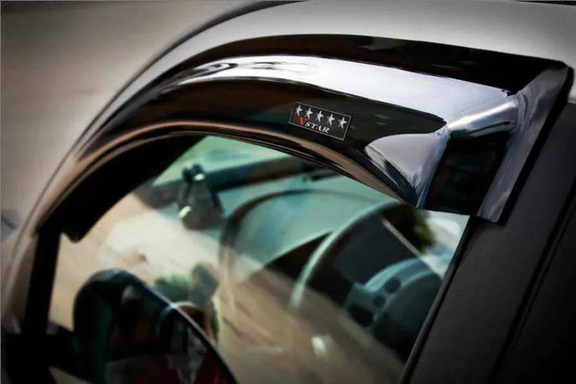 Дефлекторы V-Star для окон (передняя пара) Audi A1 3-дв
