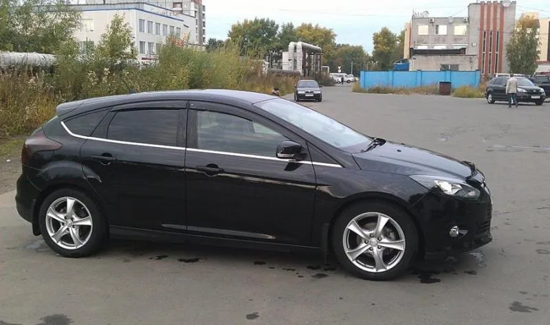 Дефлекторы Cobra Tuning для окон Ford Focus III седан 2011-2020