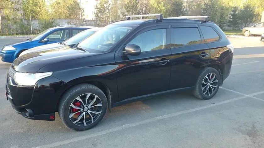 Дефлекторы Cobra Tuning для окон Mitsubishi Outlander III 2012-2020