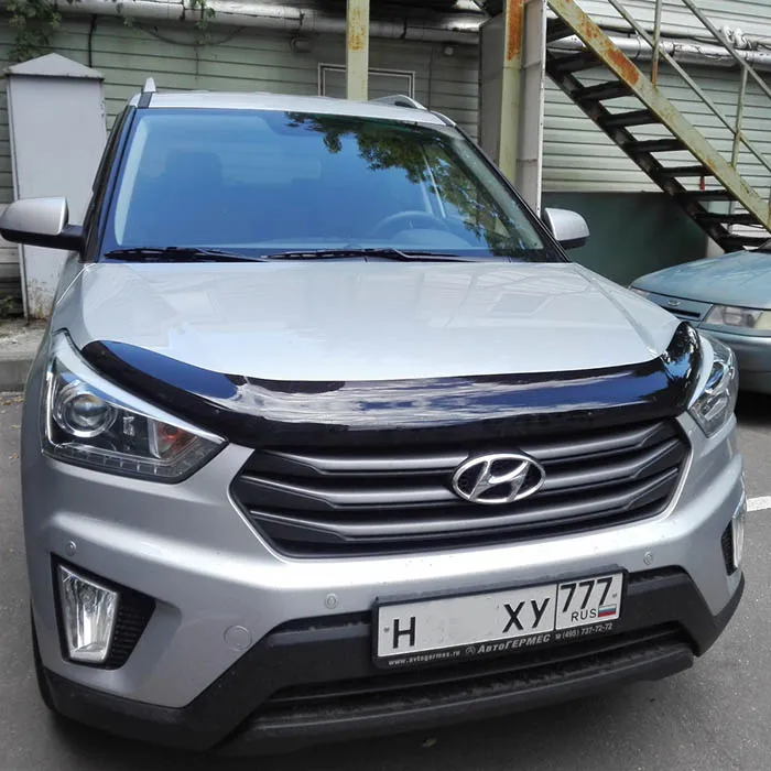 Дефлектор SIM для капота Hyundai Creta 2016-2020