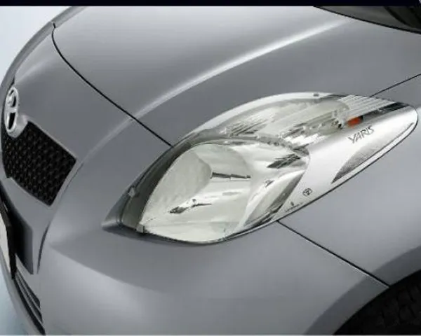 Защита фар Тойота Мотор (оригинал) для Toyota Yaris P3 2010-2020 Прозрачная
