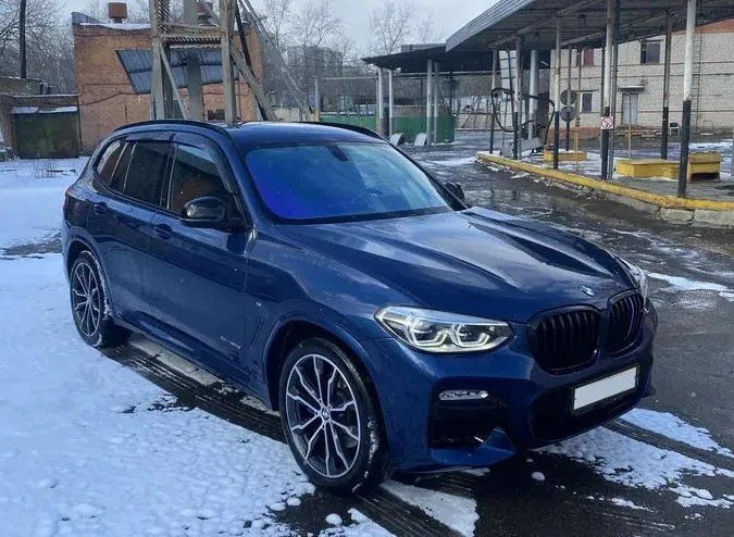 Дефлекторы Cobra Tuning для окон BMW X3 G01 2017-2020